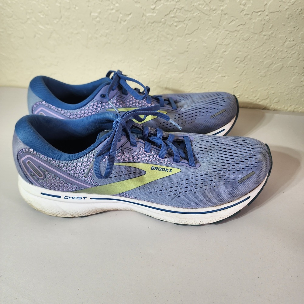 Brooks Ghost 14 Womens Running Shoes Blue Size 11.5 1203561B413